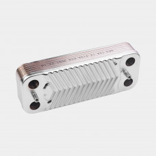 Теплообменник ГВС Electrolux, Ferroli, Fondital, Beretta, 12 пластин, 148мм.