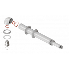 Комплект дымохода коаксиальный KRATS NAVIEN АНТИЛЕД 60/100 - 1000 мм (KTL-02N-075)