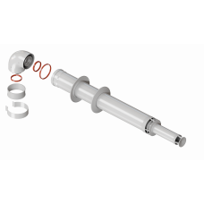 Комплект дымохода коаксиальный KRATS АНТИЛЕД 60/100 - 1000 мм BAXI (кроме Nova/Classic)KTL-01B-075
