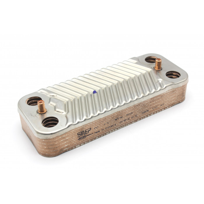 Теплообменник ГВС Baxi (nova/classik)/Vilterm/Kentatsu 12пл. 160мм (SWEP 18330 204505)